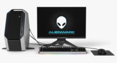 Dell Alienware Set 3D Model