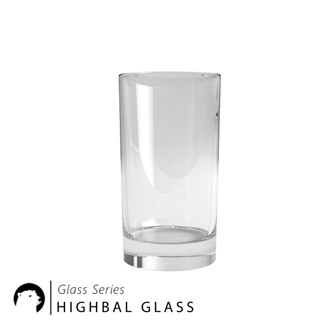 Glass Series – Highball Glass 3D Model