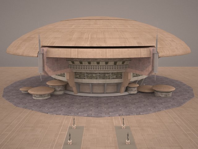 Galactic Senate Star Wars 3D Model