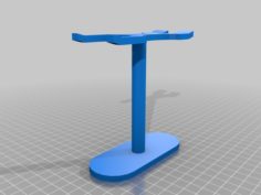 DE Safety Razor and Brush Stand 3D Print Model