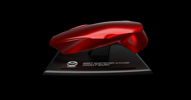 Business souvenir car Mazda CX3 3D Model