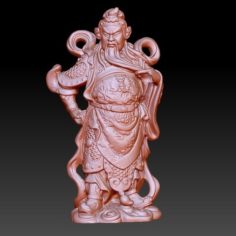 Guan Gong  3D Print Model