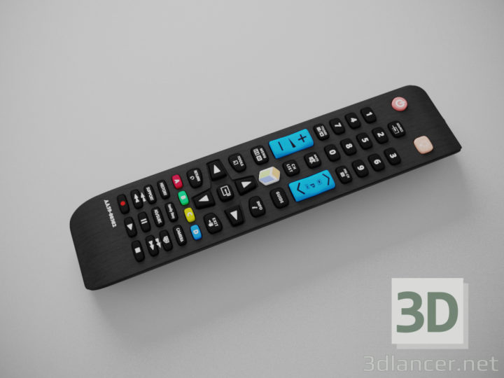 3D-Model 
Remote control for Samsung TV