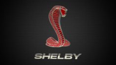 Shelby logo 2 3D Model