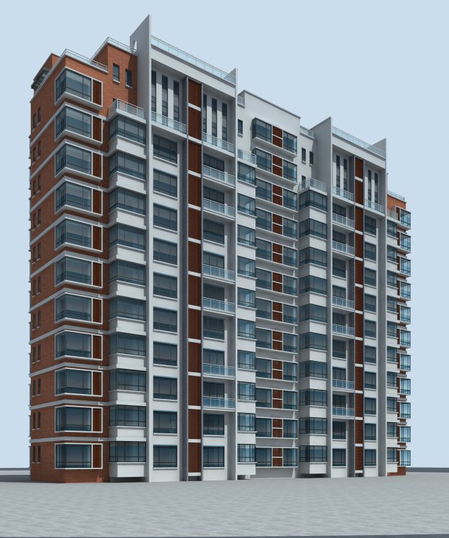 City government office building architectural design – 125 3D Model
