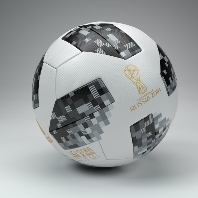 Telstar Ball Adidas 3D Model