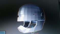 Robocops helmet 3D Model
