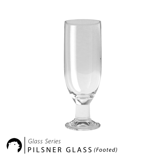 Glass Series – Pilsner Glass footed 3D Model
