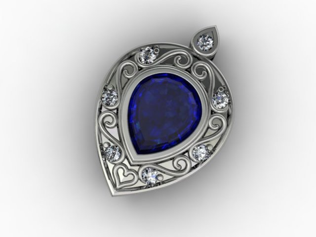 Pendant007 3D Model