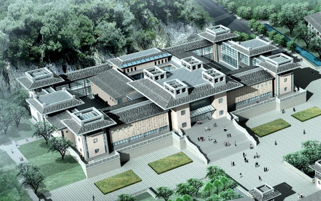 City chinese ancient luxury palace building – 83 3D Model