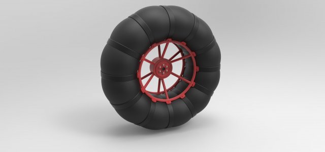 Low-pressure wheel 3D Model