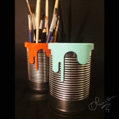 canned pencils 3D Print Model