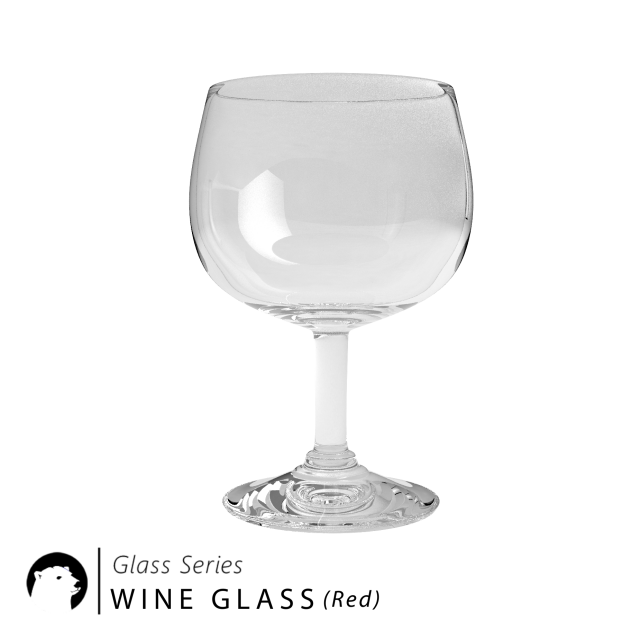 Glass Series – Wine Glass Red 3D Model