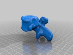 lumbar vertebrae 3D Print Model