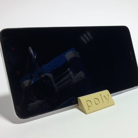 Poly Phone Stand 3D Print Model