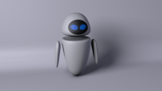 EVE from Wall-E Free 3D Model