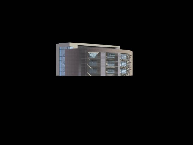 City planning office building fashion design – 512 3D Model