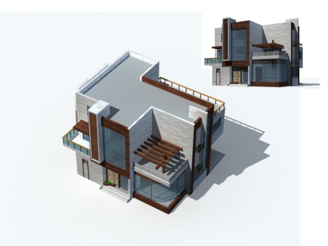 City – Villa 11123 3D Model