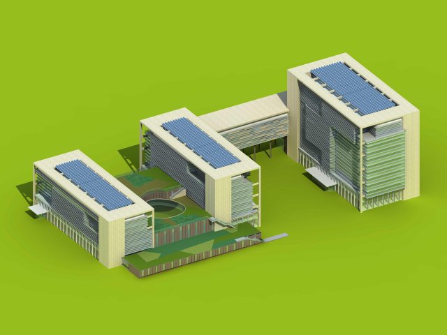 City planning office building fashion design – 241 3D Model