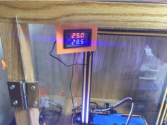 Mounting Bracket for Banggood Temperature sensor and fan control switch  3D Print Model