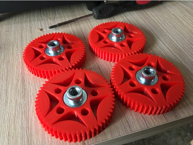 TEVO TORNADO KNOB LEVELING.  3D Print Model