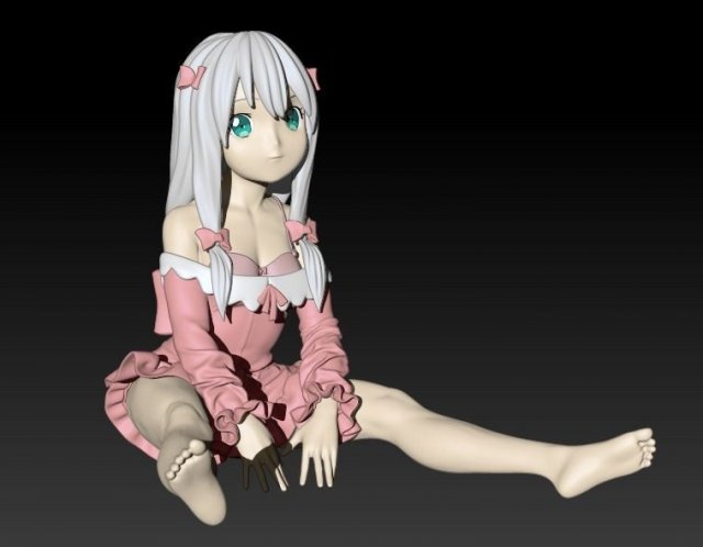Sagiri – Eromanga Sensei 3D Model