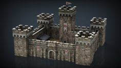 Medieval Fortress 3D Model