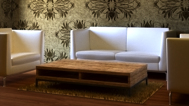 Coffee Table 3D Model