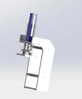 The pressure laminate mechanism 3D Model