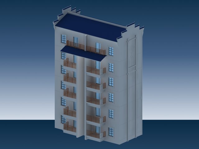 City government office building architectural design – 82 3D Model