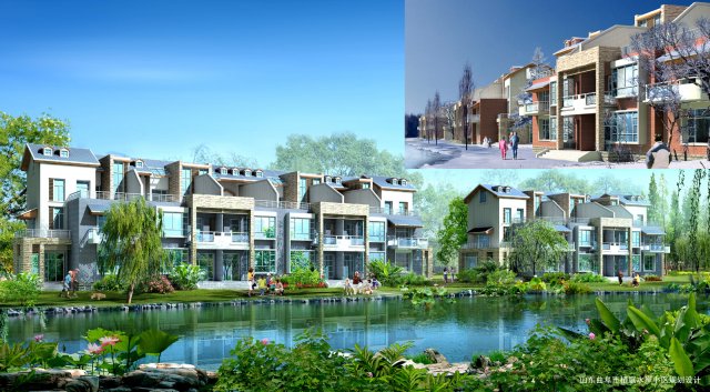City – stylish townhouse 62 3D Model