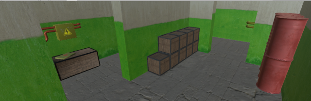 Storage Game Map 3D Model