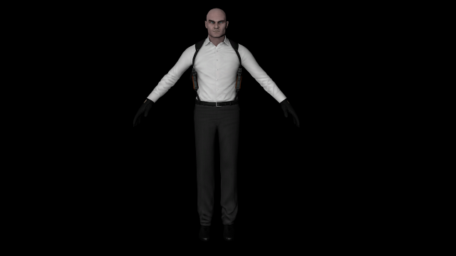 Agent47 3D Model