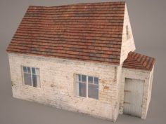 Little Old House 3D Model