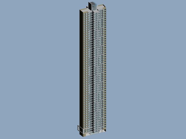 City government office building architectural design – 91 3D Model