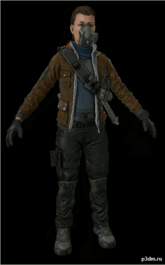 The Division Outfits 3D Model