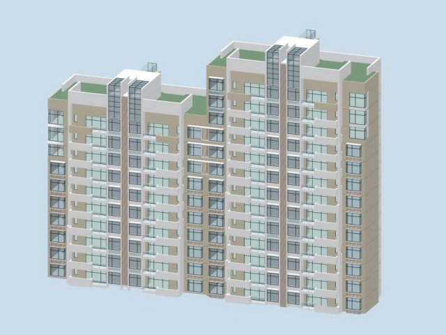 City government office building architectural design – 45 3D Model