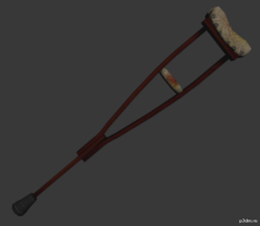 Crutch 3D Model