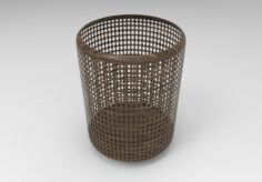 Waste Basket Trash 3D Model