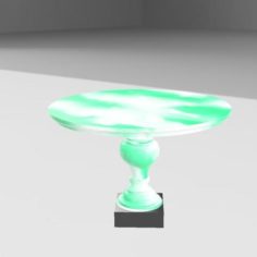 outdoor round table 3D Print Model