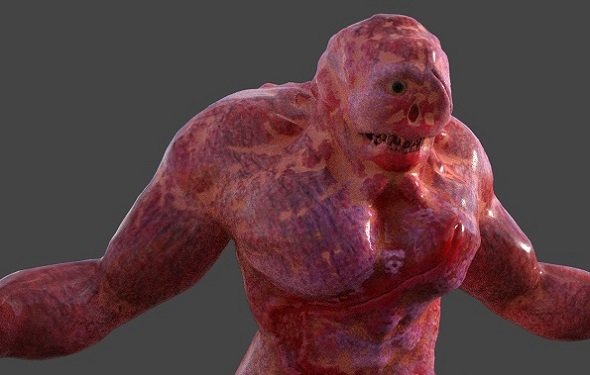 ZOMBIE animation 3D Model