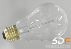 Light Bulb Vintage 3D Model