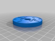 2 1/4″ Circle Ruler 3D Print Model