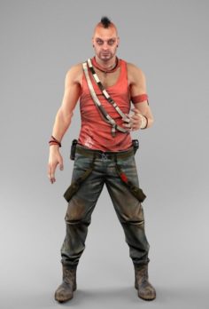 Vaas – Far Cry 3 3D Model