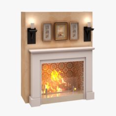 Fireplace 03 3D Model