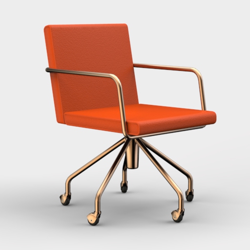 Roulka Office Chair 3D Model