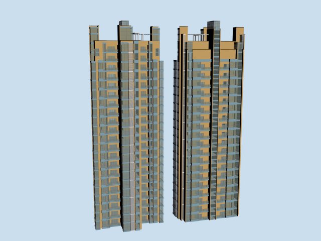 City government office building architectural design – 106 3D Model