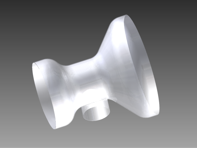 Venturi tube 3D Model