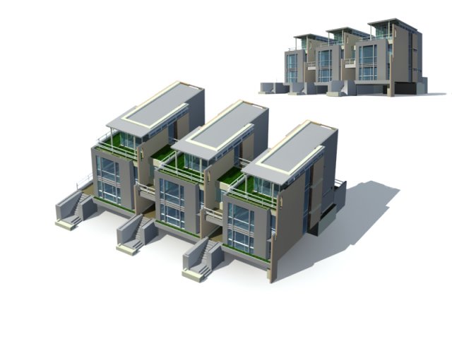 City – Villa 11122 3D Model