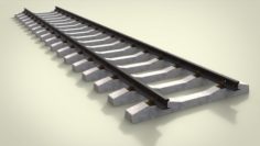 Railway 3D Model